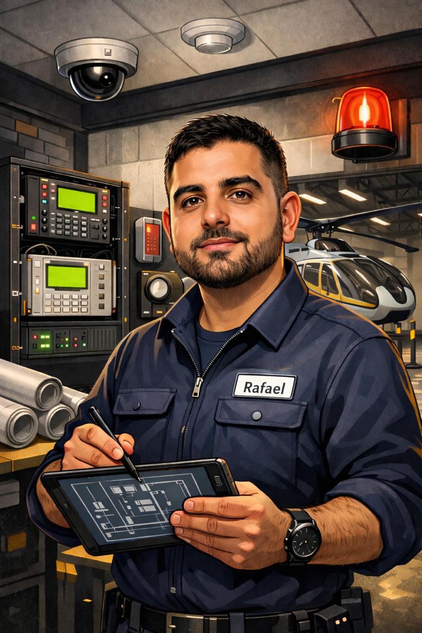 Especialista Engtechfire em soluções de segurança